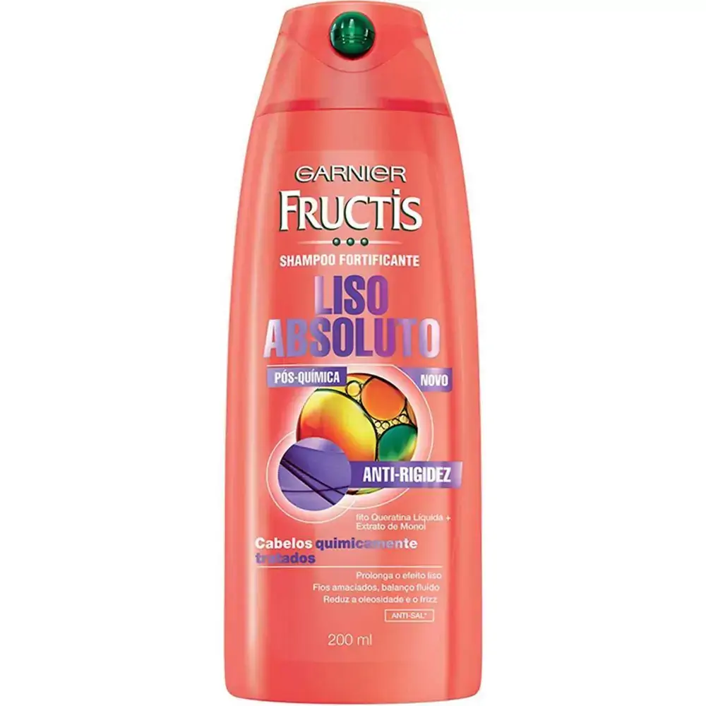 Shampoo.garnier Fructis Liso Quimico 200