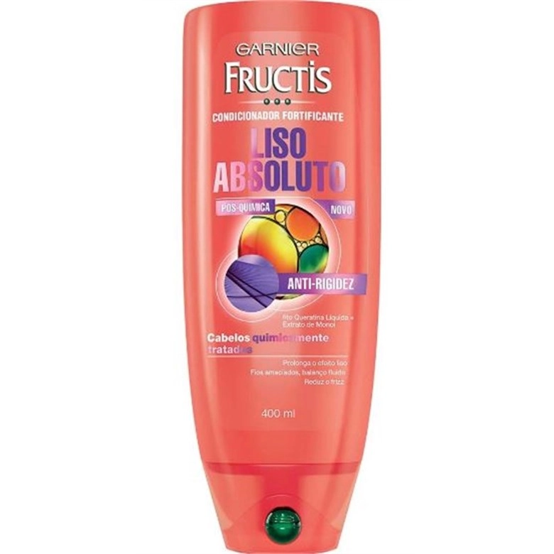 Condicionador Uso Diário Fructis 400ml Liso Quimica Unit