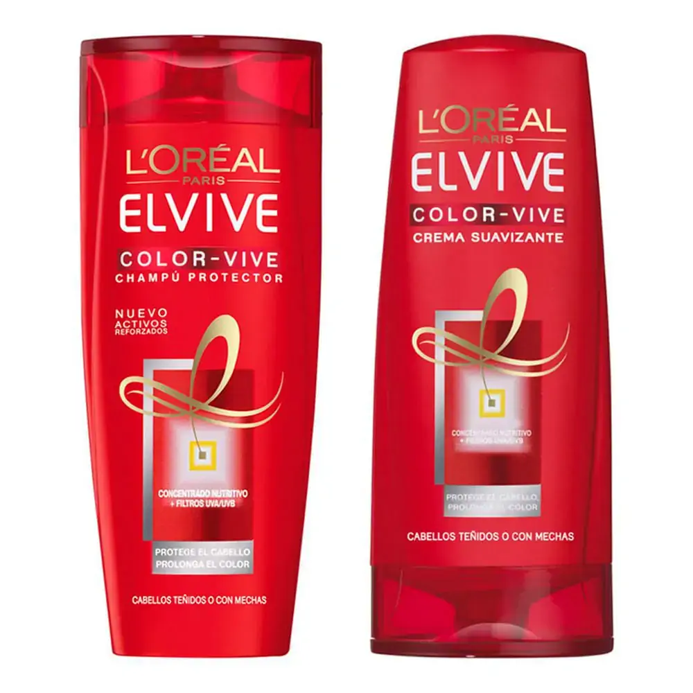 Kit Shampoo Condicionador Elseve Color Vive