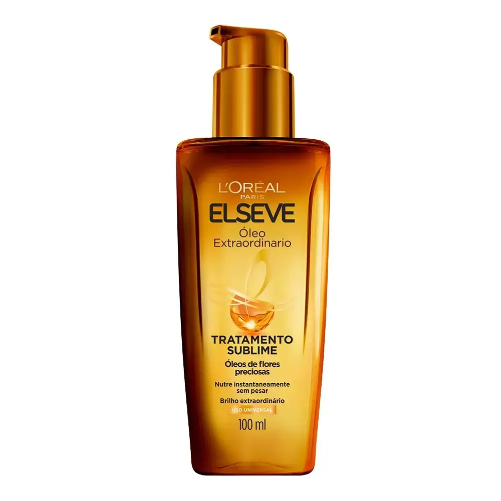 Óleo Extraordinário Elseve Tratamento Reconstrutor L'Oréal, 100ml