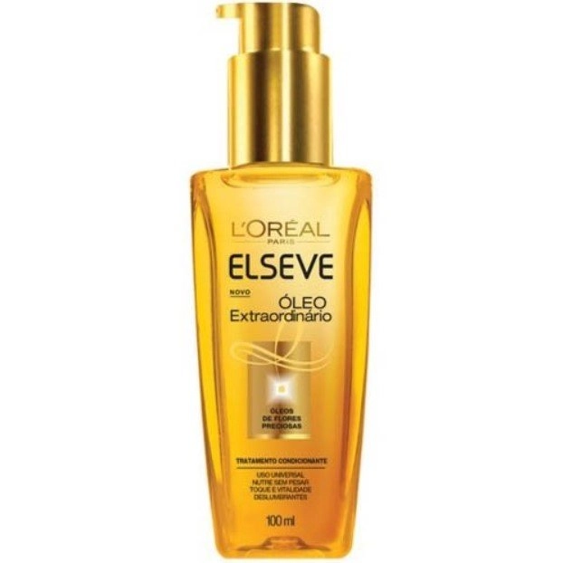 óleo Tratamento Loréal Paris Elseve óleo Extraordinário Frasco 100ml