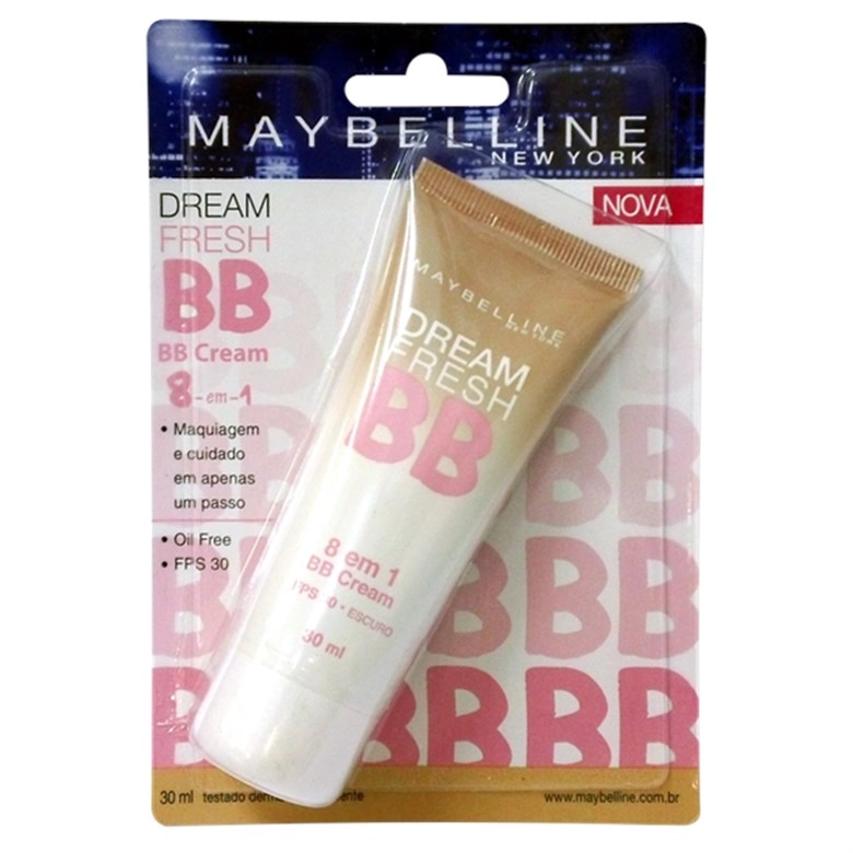 Base Bb Cream Maybelline 30ml Escuro Fps30 Sm Unit