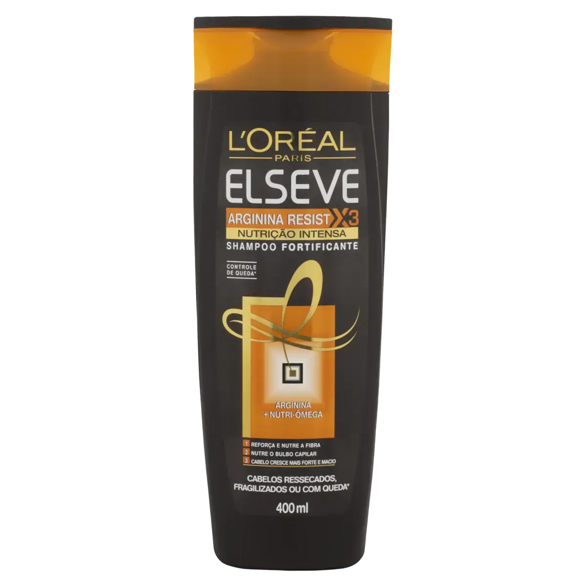 Shampoo Loréal Paris Elseve Arginina Resist X3 Nutrição Intensa Frasco 400ml