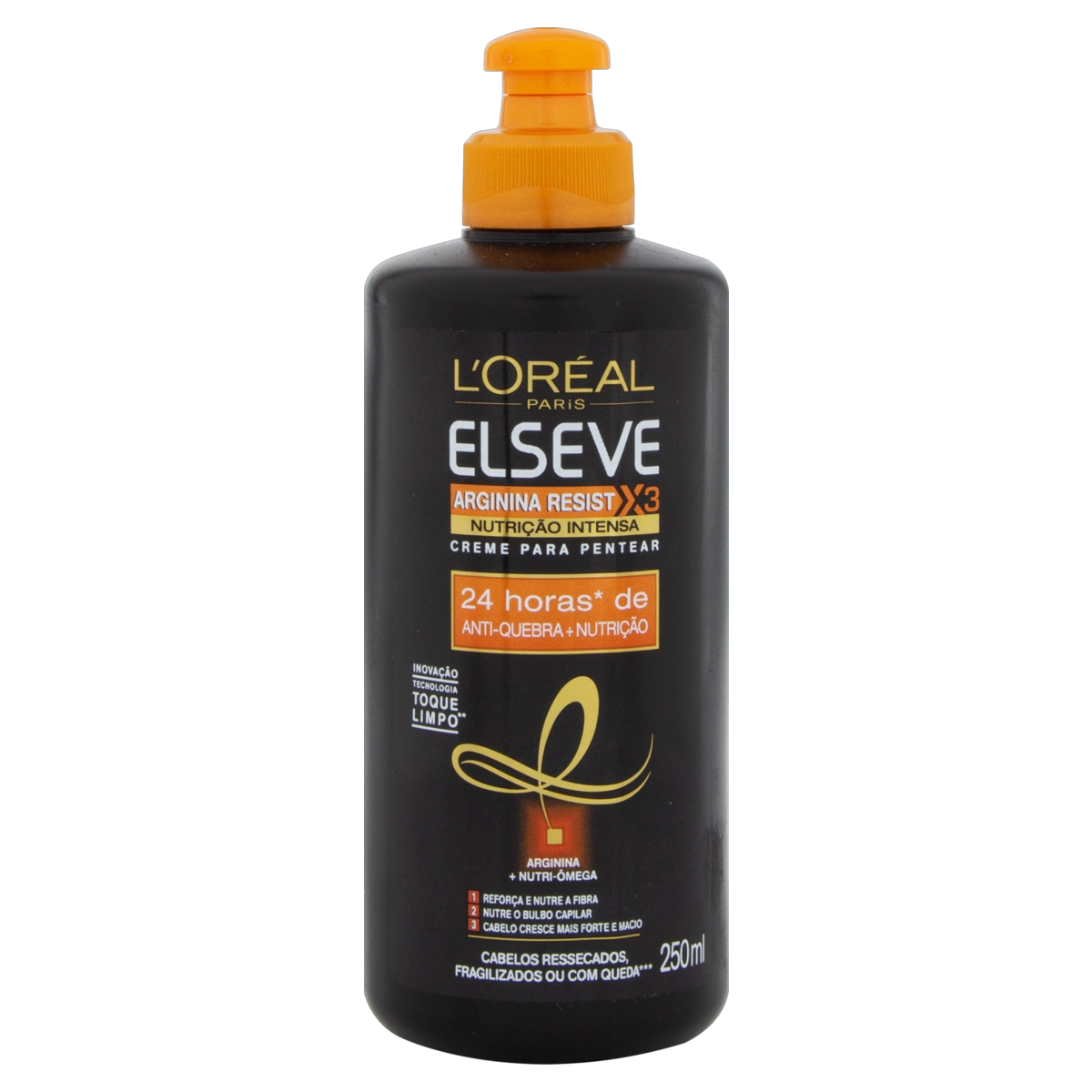 Creme Para Pentear Loréal Paris Elseve Arginina Resist X3 Nutrição Intensa Frasco 250ml