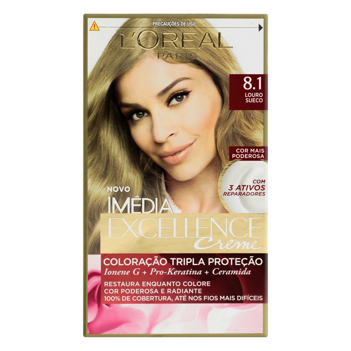 Tintura Imedia 8.1 Louro Sueco