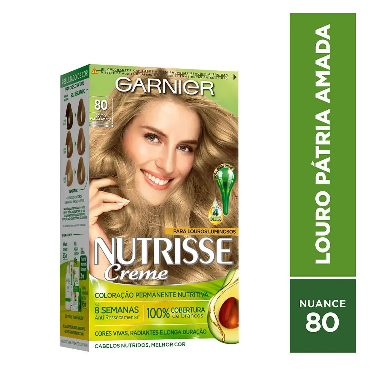Spassos Tint Nutrisse 80 Louro Claro