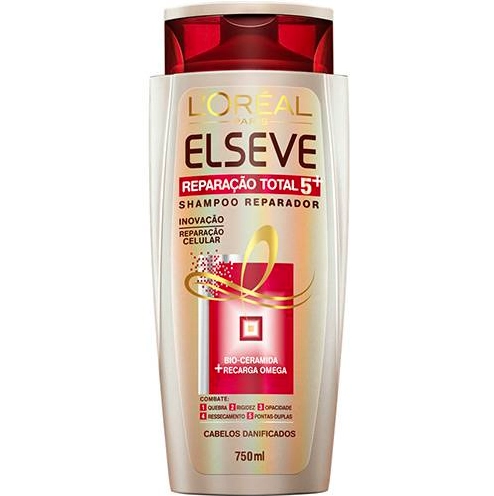 Shampoo Elseve Reparaca Total 5 750ml Loreal Paris