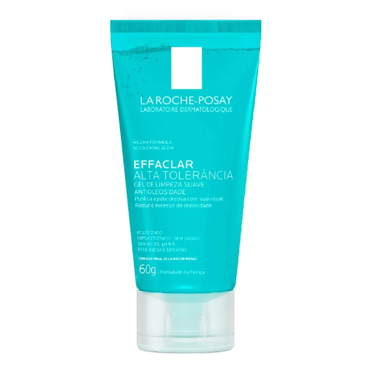 Gel de Limpeza Facial Effaclar Alta Tolerância La Roche-Posay com 60g