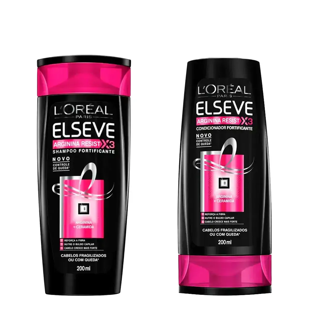 Shampoo Elseve Arginina Nutrição Intensa