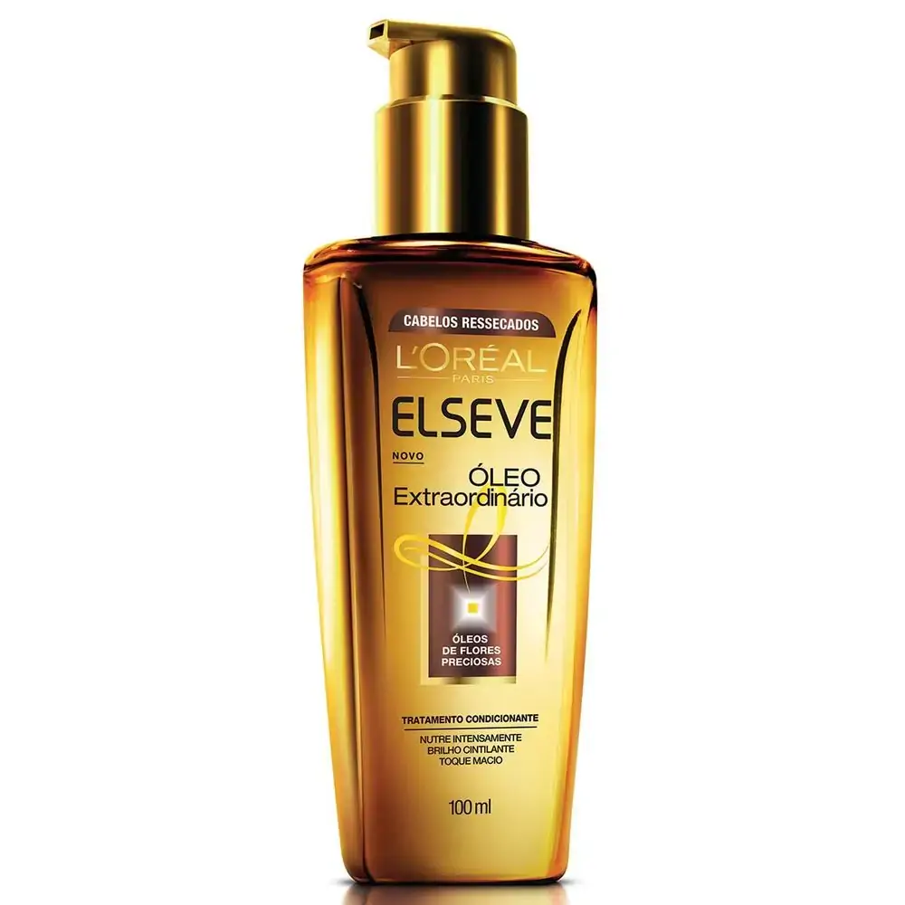 óleo Loréal Paris Elseve óleo Extraordinário Nutrição Intensa Frasco 100ml