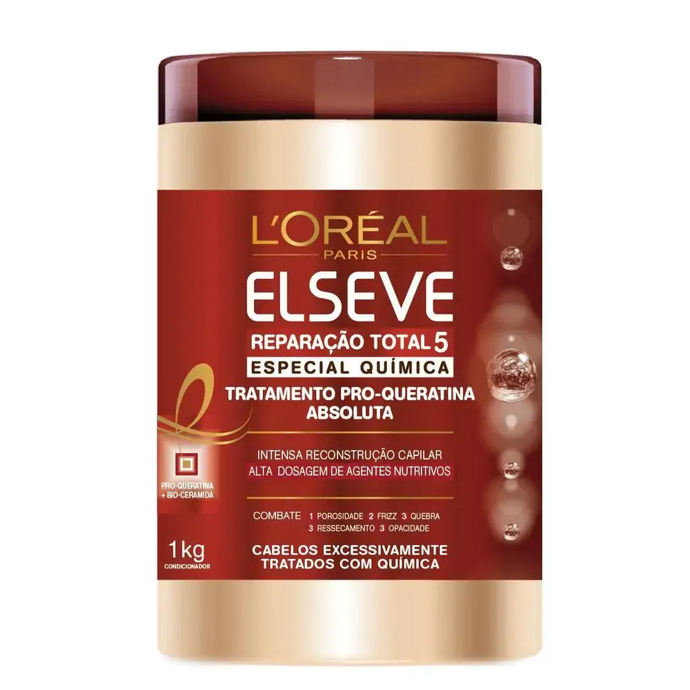 Creme De Hidratacao Elseve Reparacao Total 5 1kg Loreal Paris