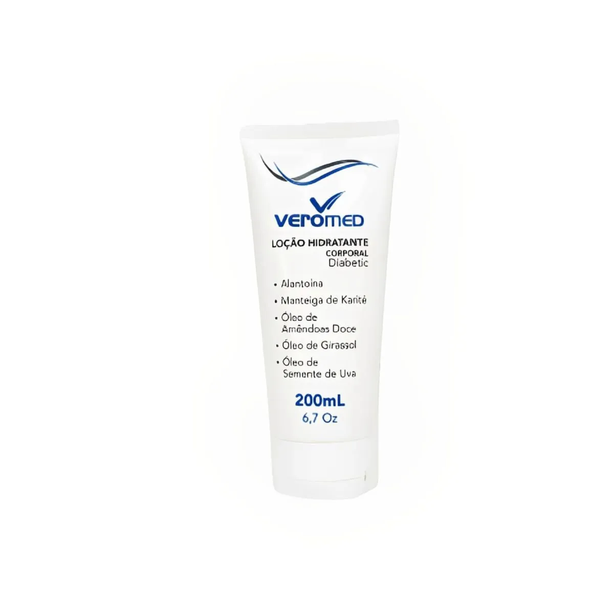 Loção Hidratante Corporal Diabetic 200ml Veromed - Loção Hidratante Corporal 200ml Veromed