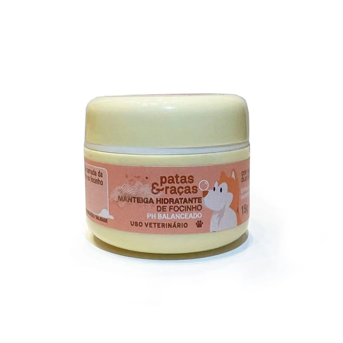 Manteiga Hidratante de Focinho 15g - Patas&Raças