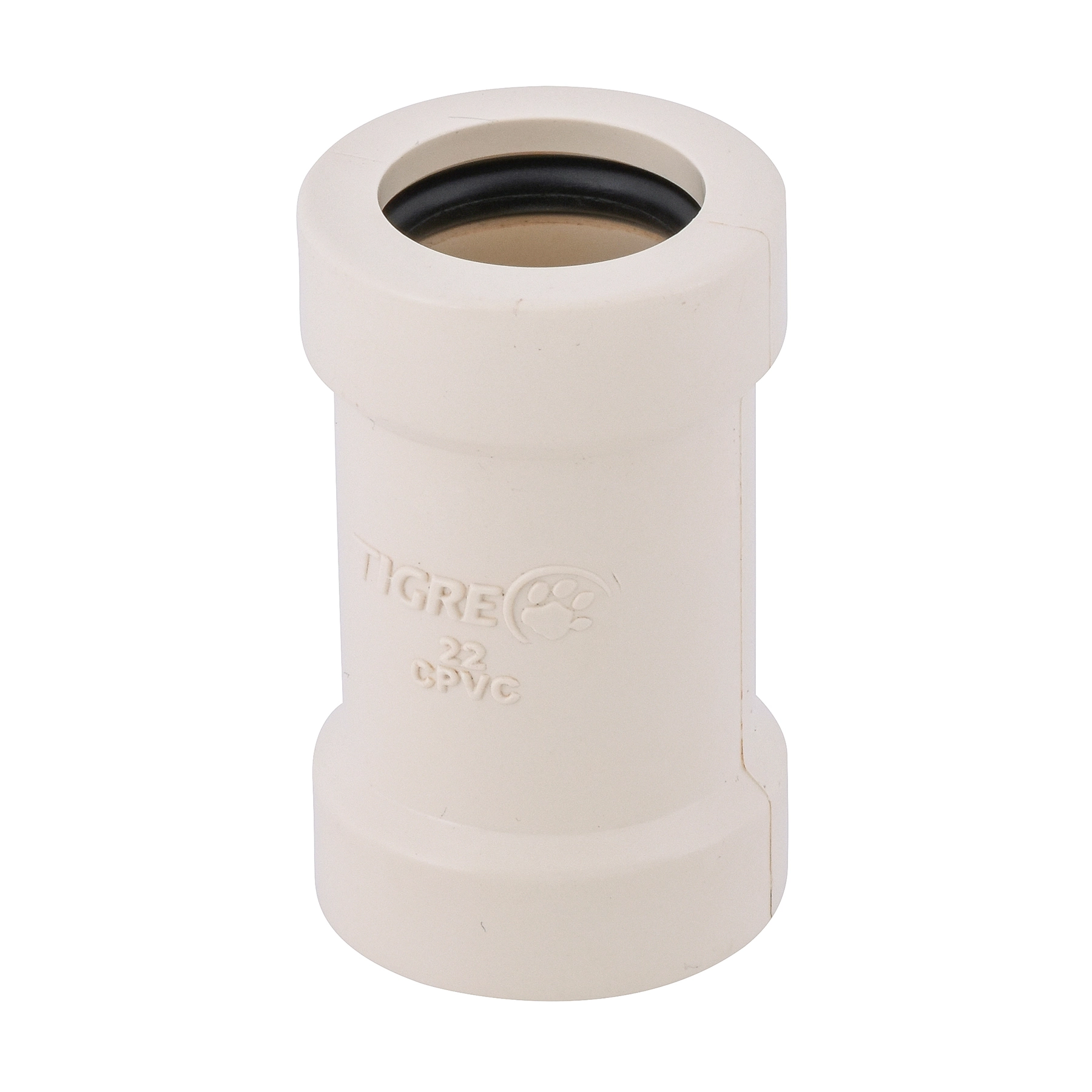Luva de Correr CPVC Liso para Condução de Água Quente 22mm ou 3/4" Aquatherm Tigre