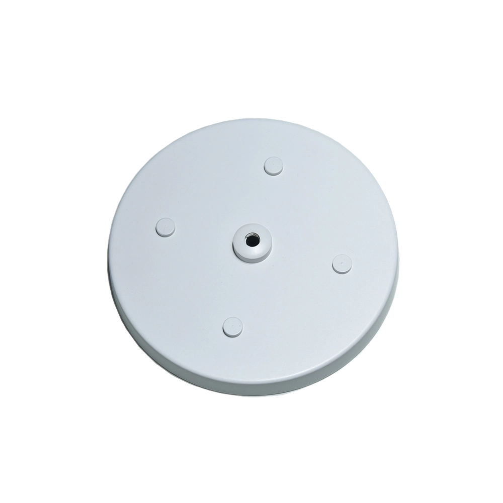 Canopla para Pendente Redonda 5 Lâmpadas Metal Branco