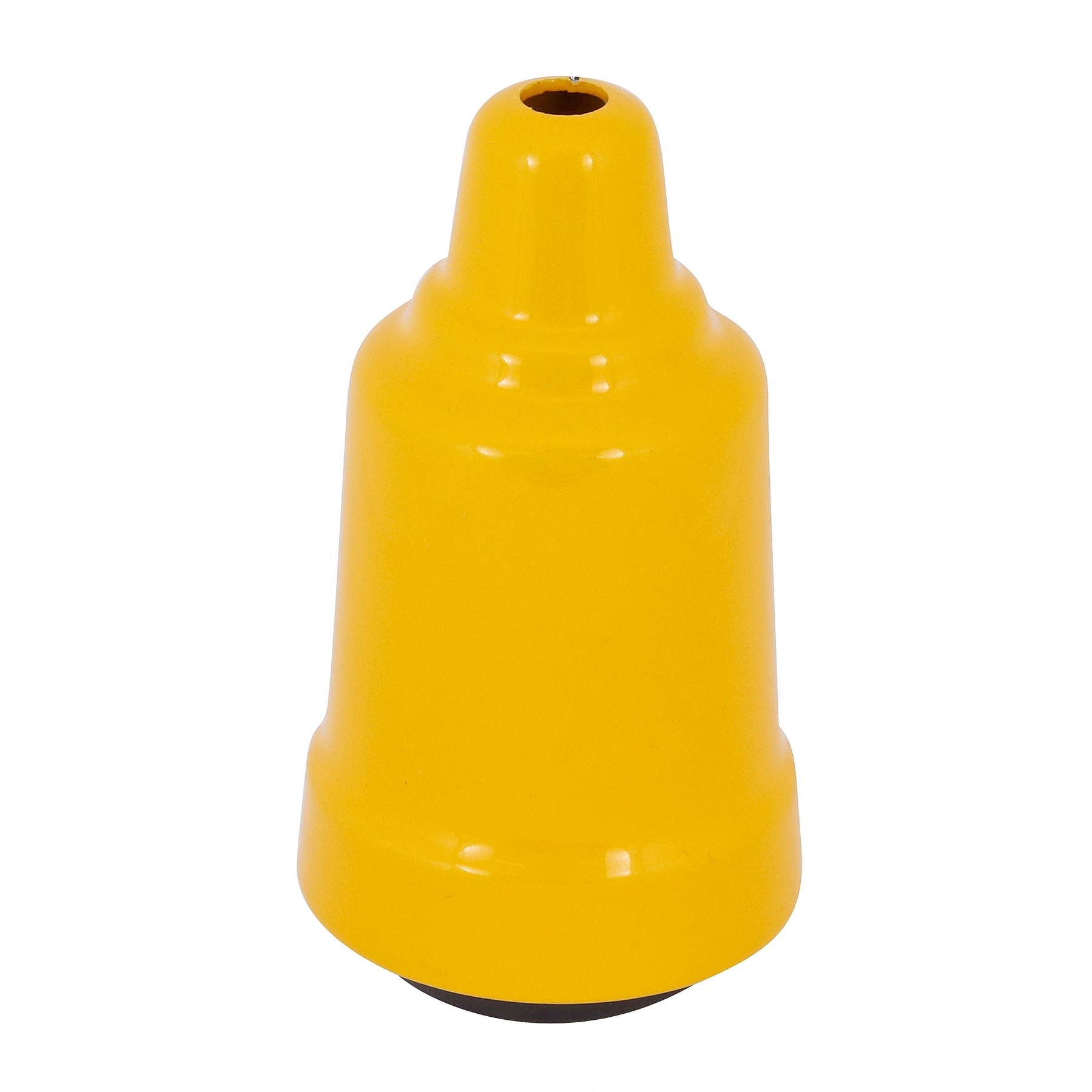 Capa de Soquete E27 Metal Amarelo