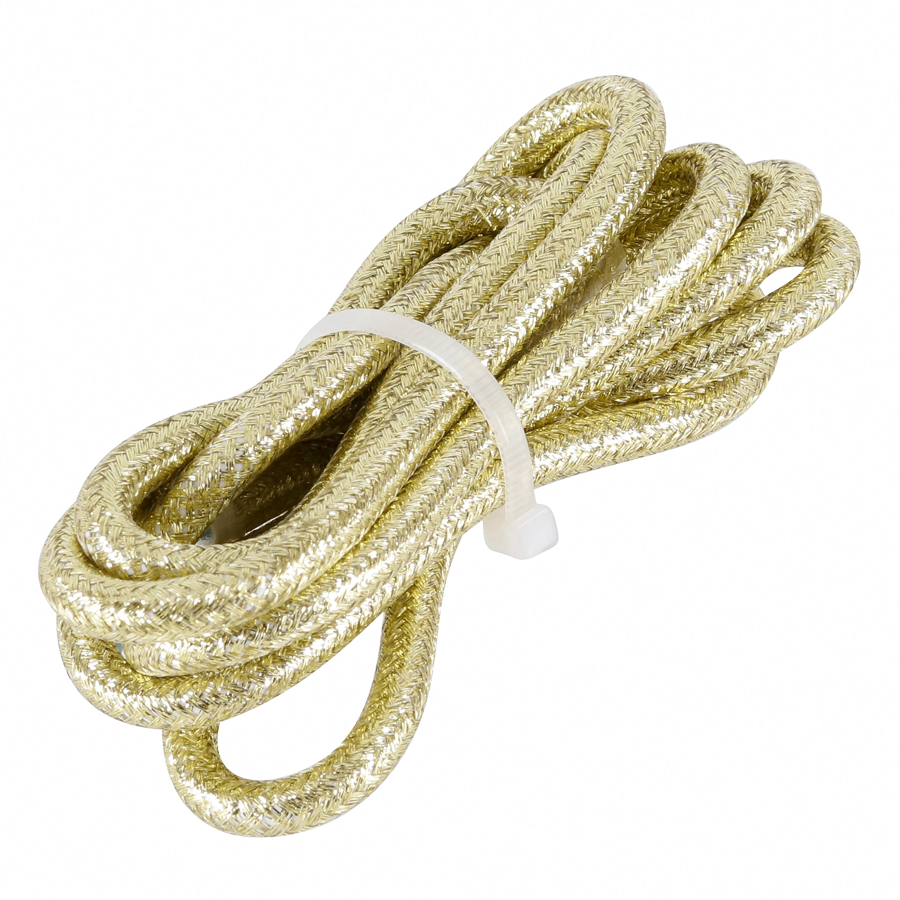 Fio para Pendente Tecido Dourado 1,5m