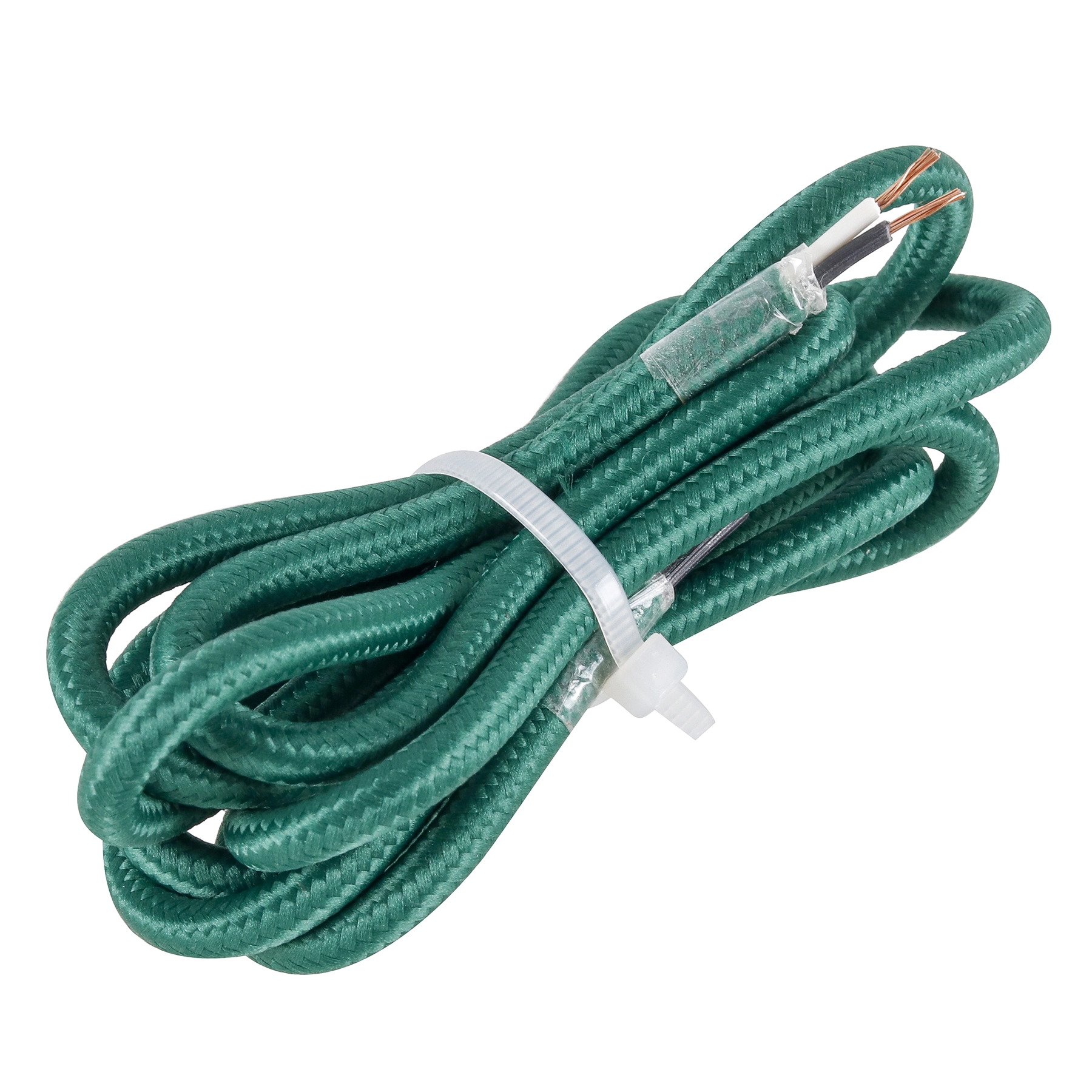 Fio para Pendente Tecido Verde Escuro 1,5m