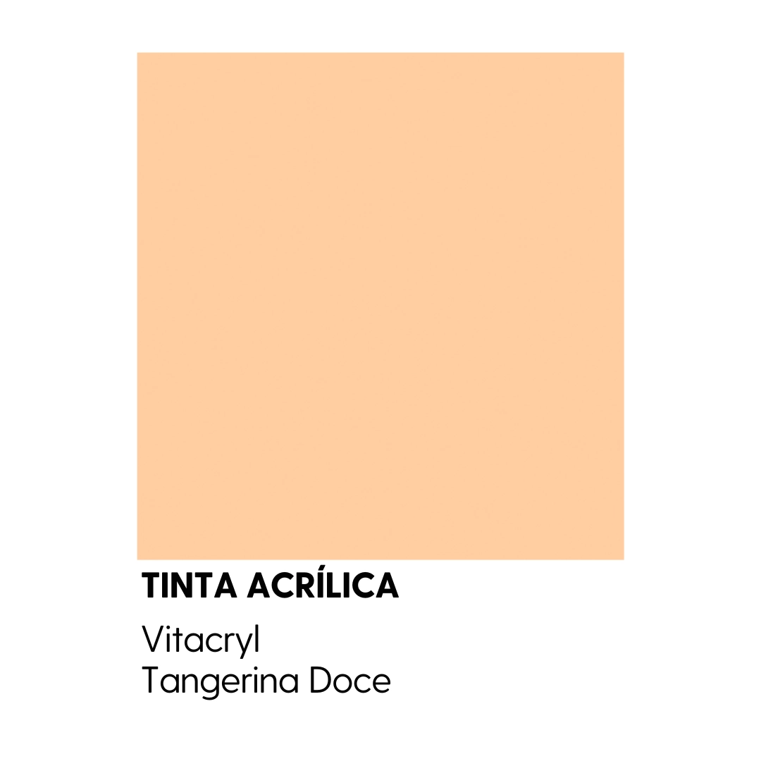 Tinta Emborrachada Acetinada Laranjas - Tangerina Doce - 3 6 Lts
