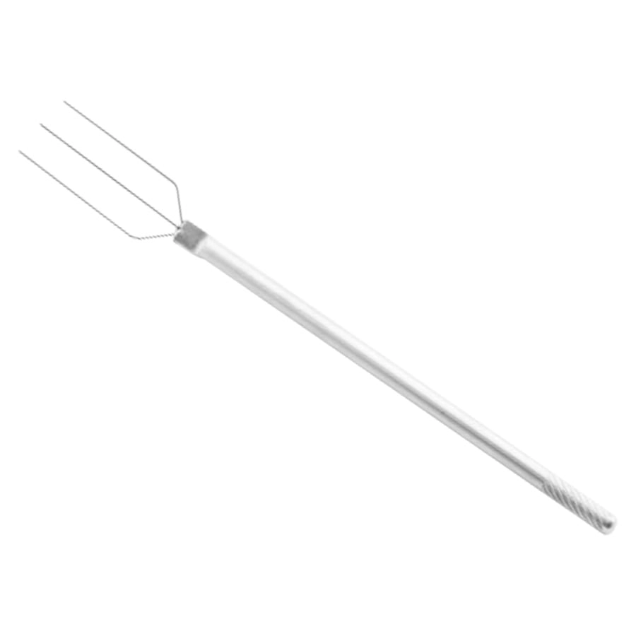 Garfo Bombom 3 Pontas Aluminio Inox