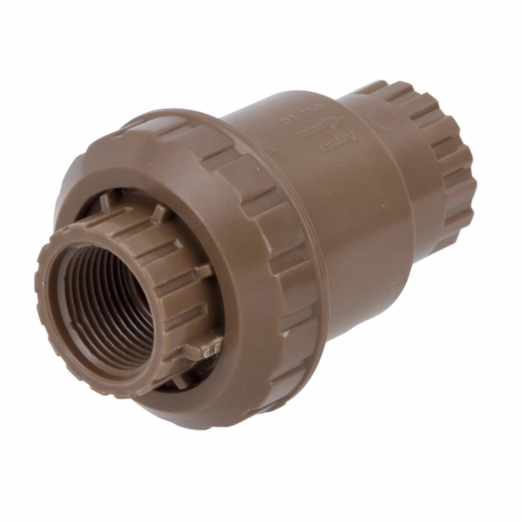 Válvula de Retenção Roscável 1.1/2" 50mm Marrom Tigre