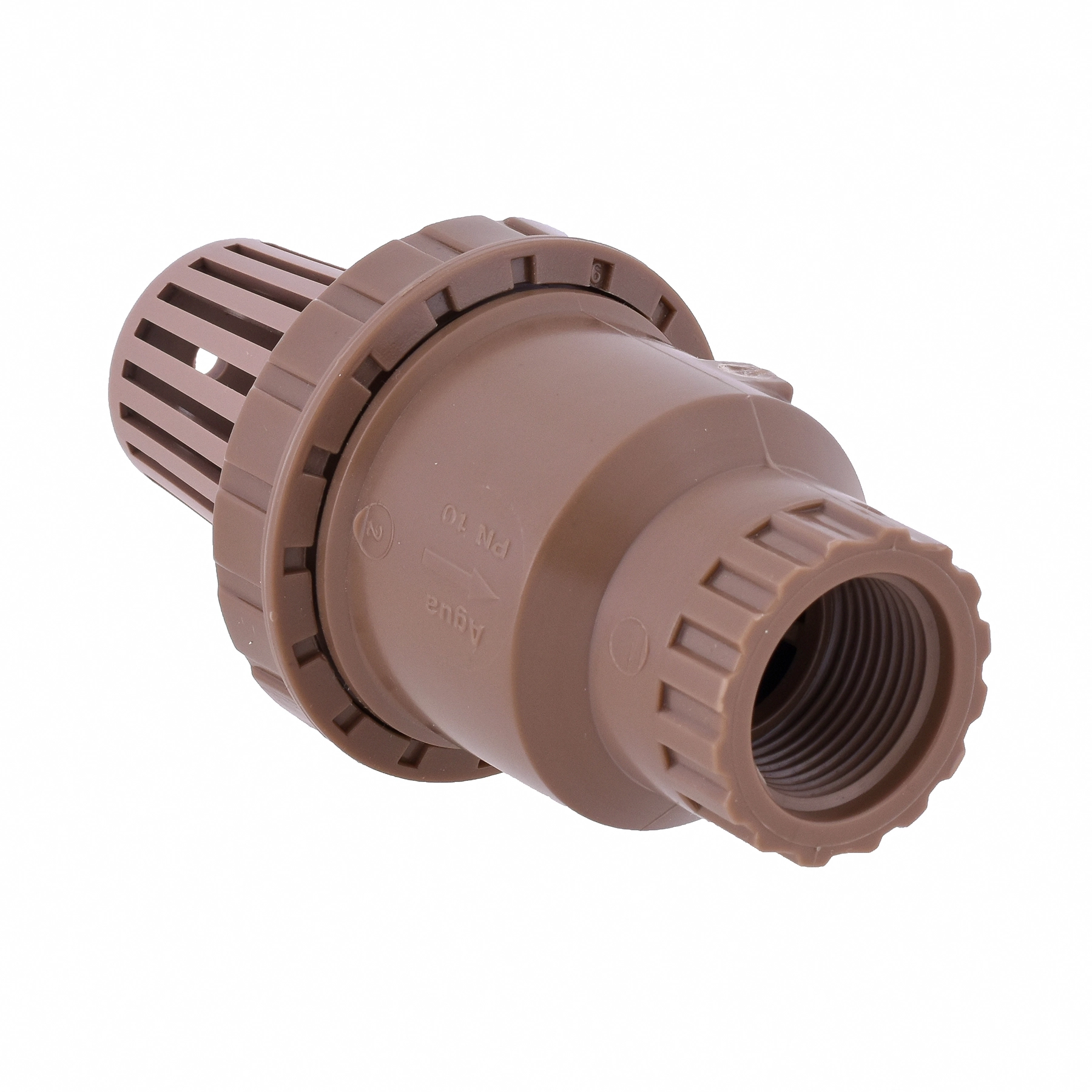 Válvula de Pé PVC Marrom Roscável 3/4" 25mm Tigre