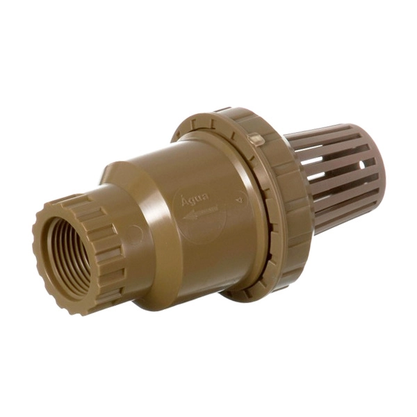 Válvula de Pé PVC Marrom Roscável 1" 32mm Tigre