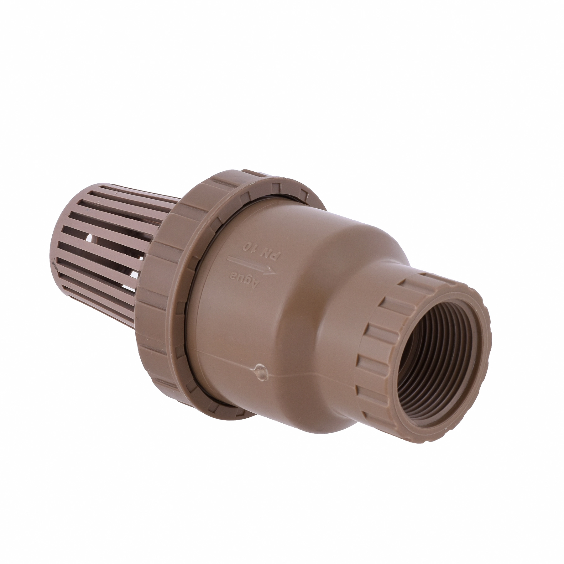 Válvula de Pé PVC Marrom Roscável 1.1/4" 40mm Tigre