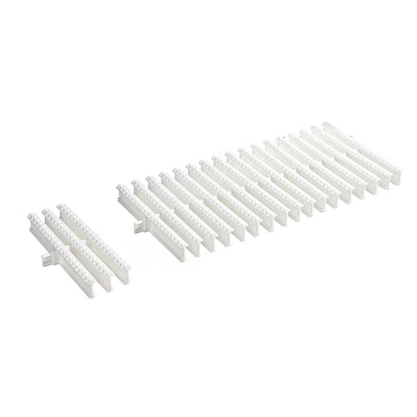 Ralo Externo para Piso Antiderrapante Articulado PVC 19,9x48cm Branco DN 200 Tigre