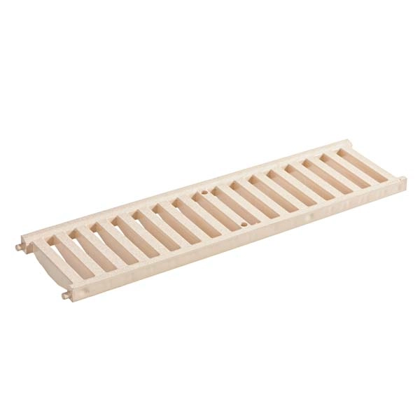 Ralo Externo para Piso Antiderrapante Rígida PVC 12,8x50cm Areia DN 130 Tigre