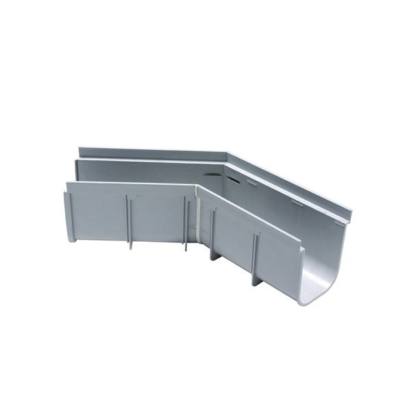 Esquadro 45° para Calha de Piso Normal PVC Diâmetro 13cm Altura 8,85cm Tigre