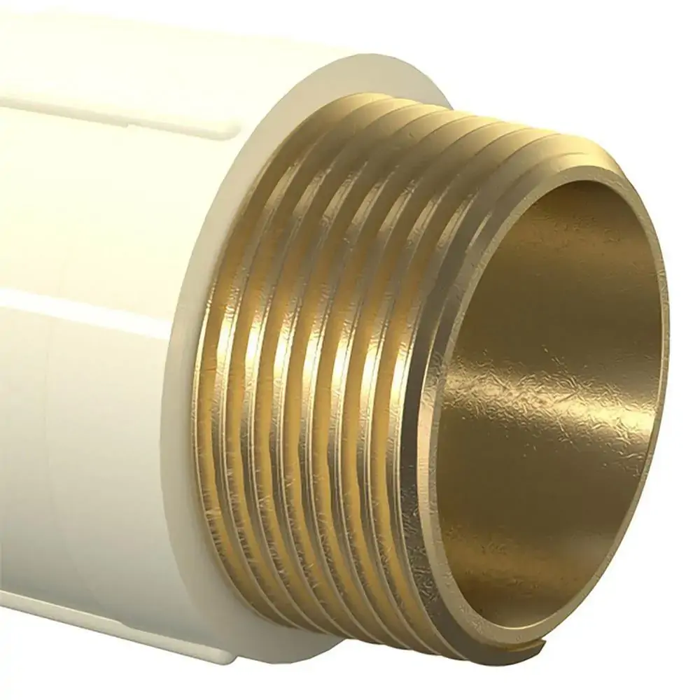 Conector Macho Aquatherm 1/2X15mm Bege