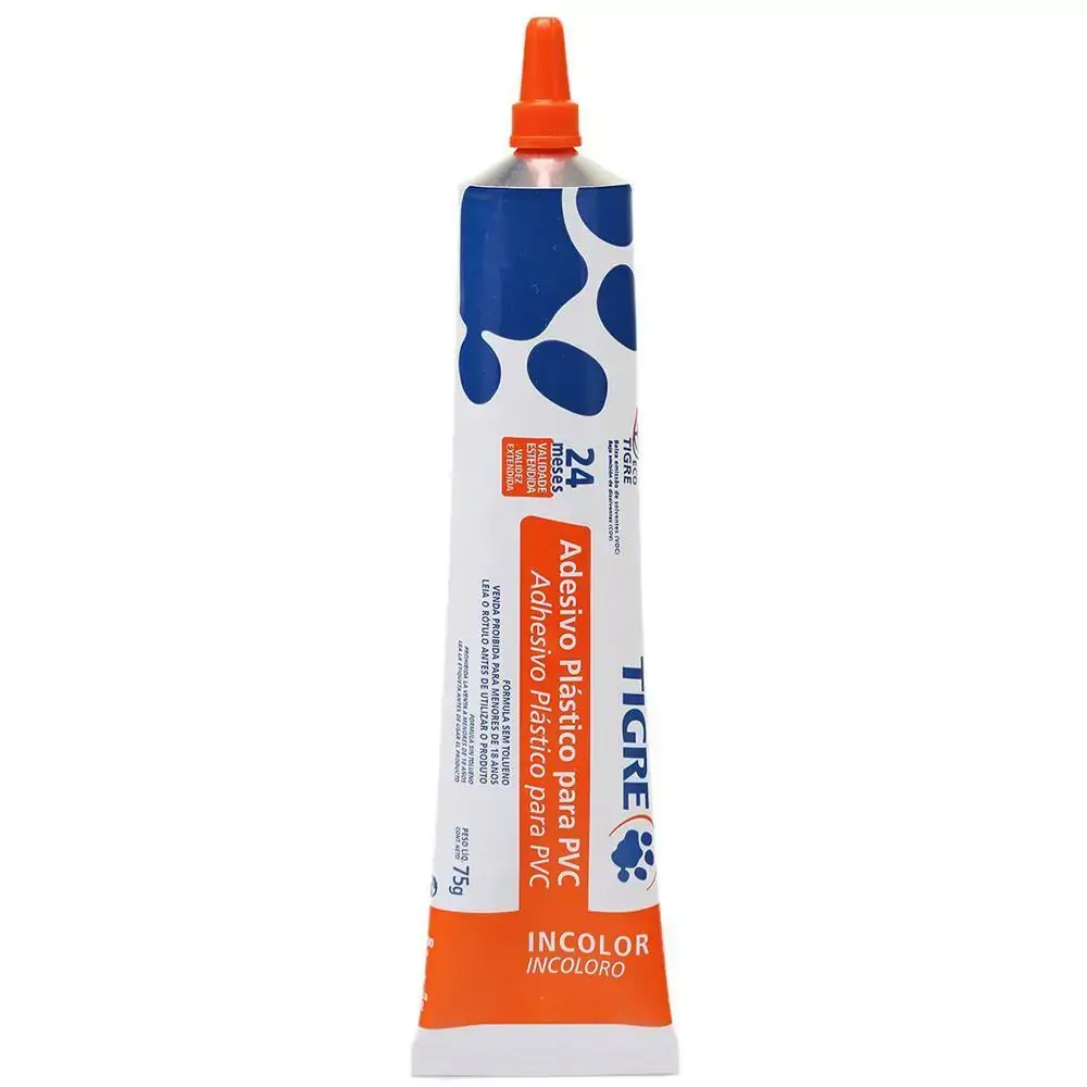 Adesivo Plástico Pvc 75g Incolor