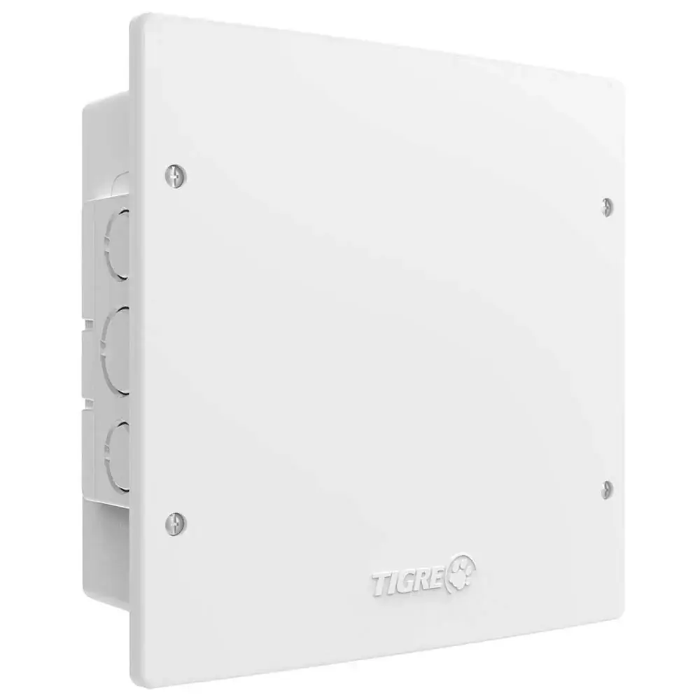 Caixa de Passagem de Parede em Pvc Cpt 15 Branco