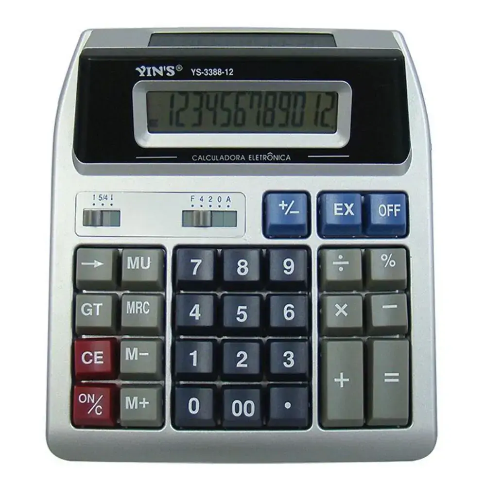 Calculadora Mesa Yin S 12 Digitos Ref.19021