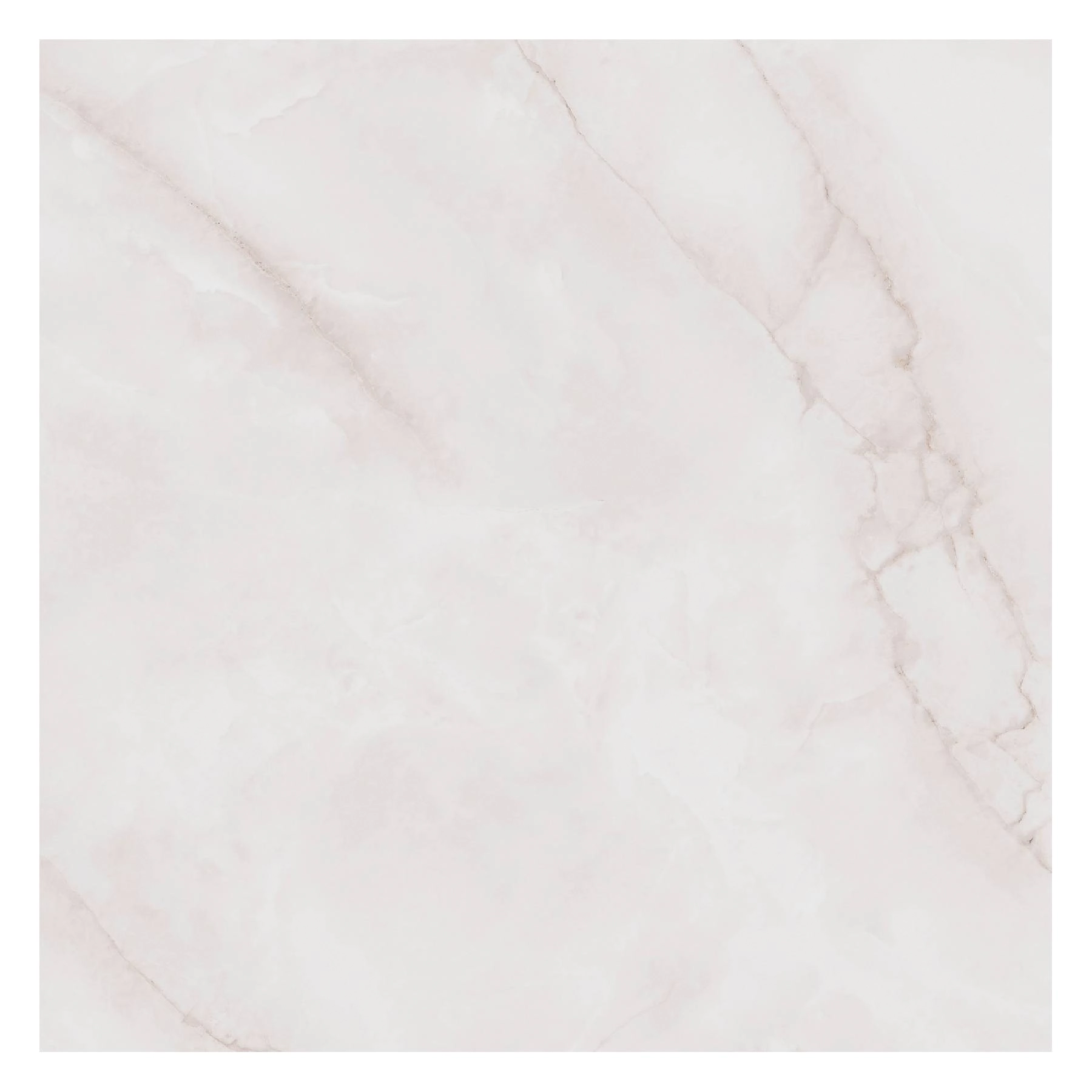 Porcelanato Marmorizado Polido Borda Reta Interno 74x74cm Champagne Elizabeth