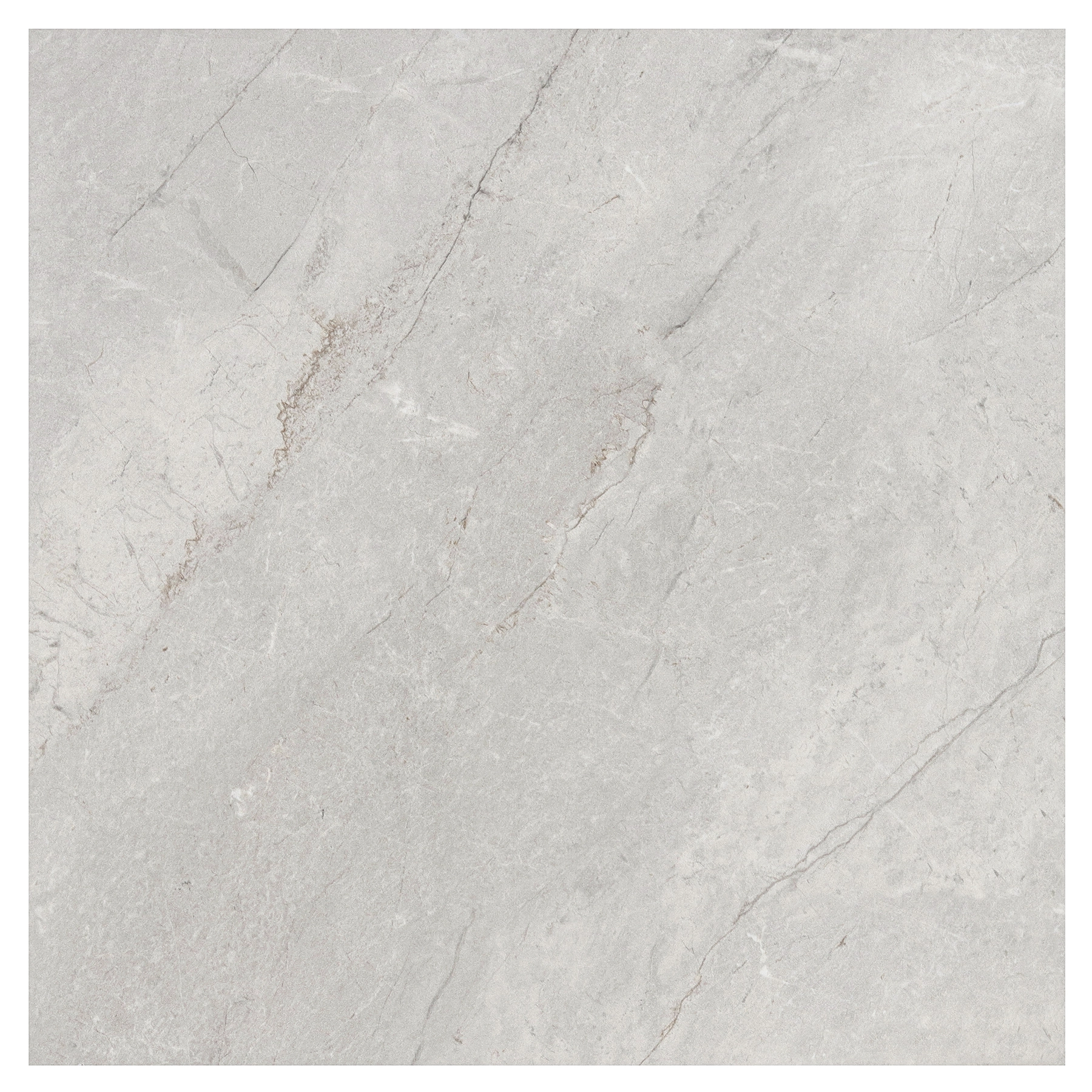 Porcelanato Marmorizado Polido Borda Reta Interno 62x62cm Grise Artens