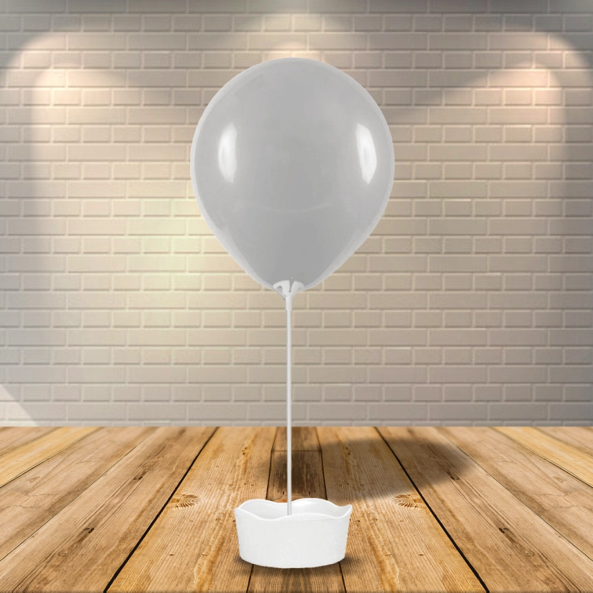Suporte Baloes Cachepo Rd Branco 1h 01x01 604048 Piffer
