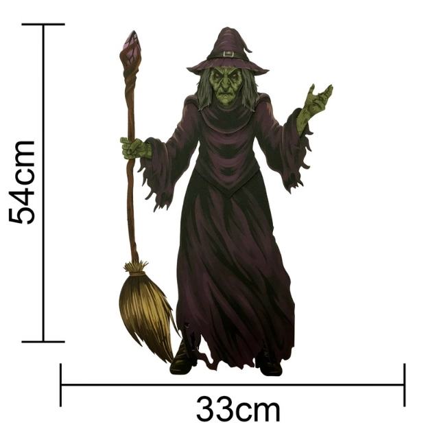 Painel Halloween Horripilante Bruxa 205206 Piffer