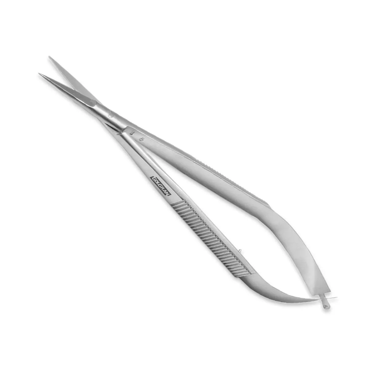 Tesoura Castroviejo Reta 11cm com Serilha - Golgran