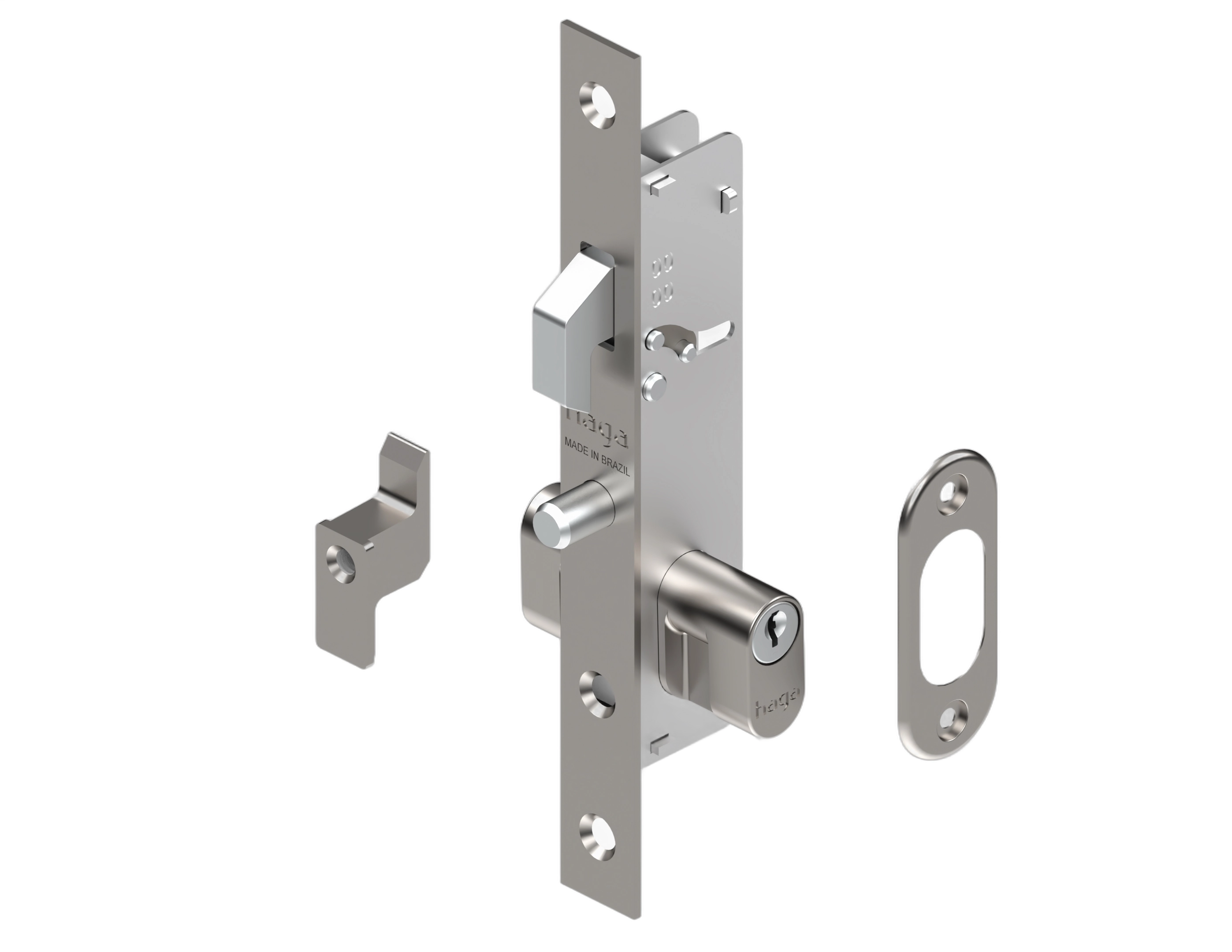 Fechadura Haga - Suprema  C/ Contratrinco - Externa - 26130b