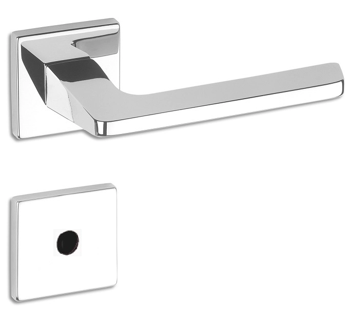 Fechadura Haga - Quadra - Roseta 529 - Banheiro - 26224