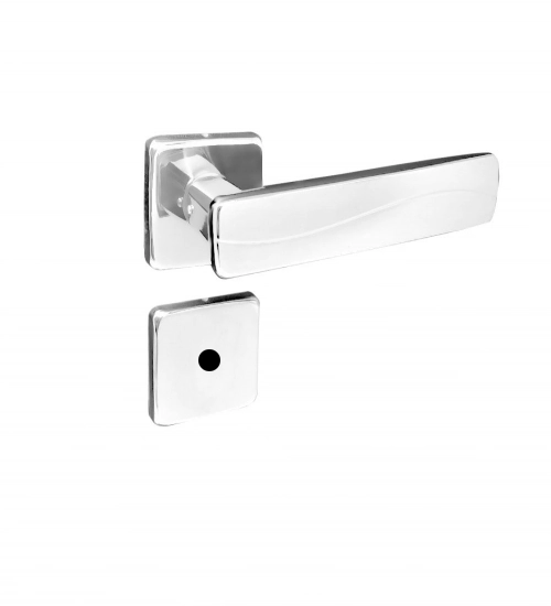 Fechadura Haga - Exata I - Roseta 520 - Banheiro - 27216b