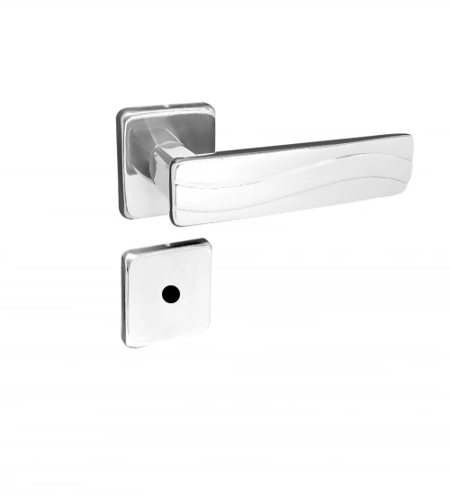 Fechadura Haga - Exata 2 - Roseta 520 - Banheiro - 27267b
