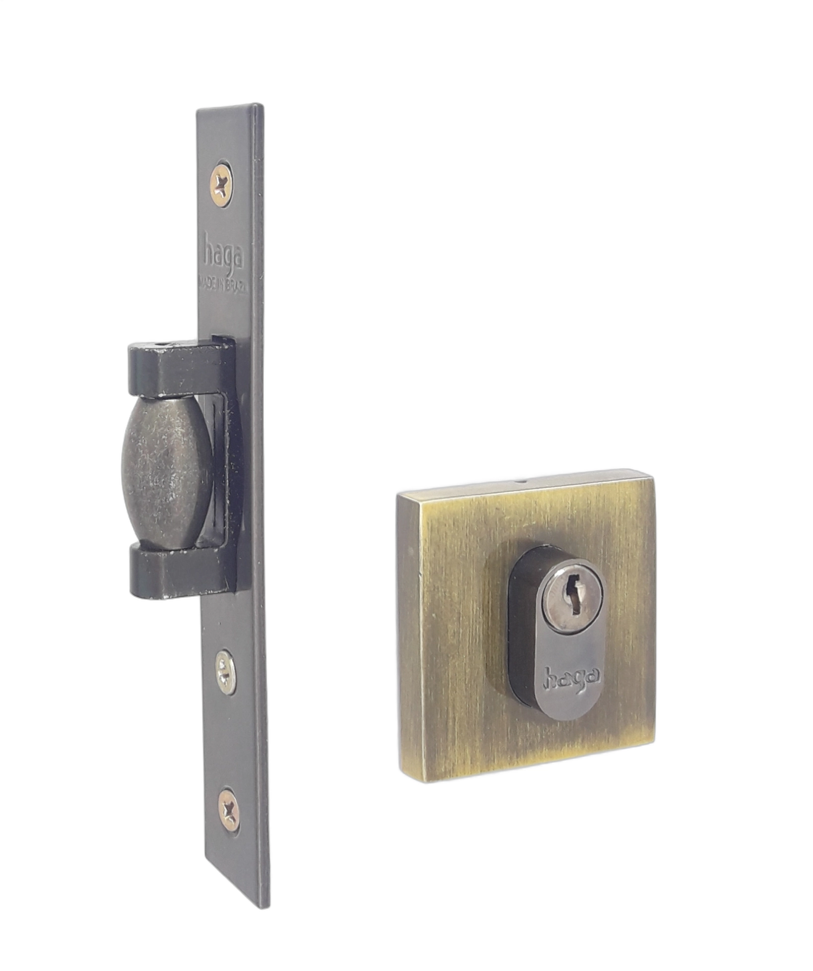 Fech. Haga - Trava Rolete Porta De Bater - Externa - 27807