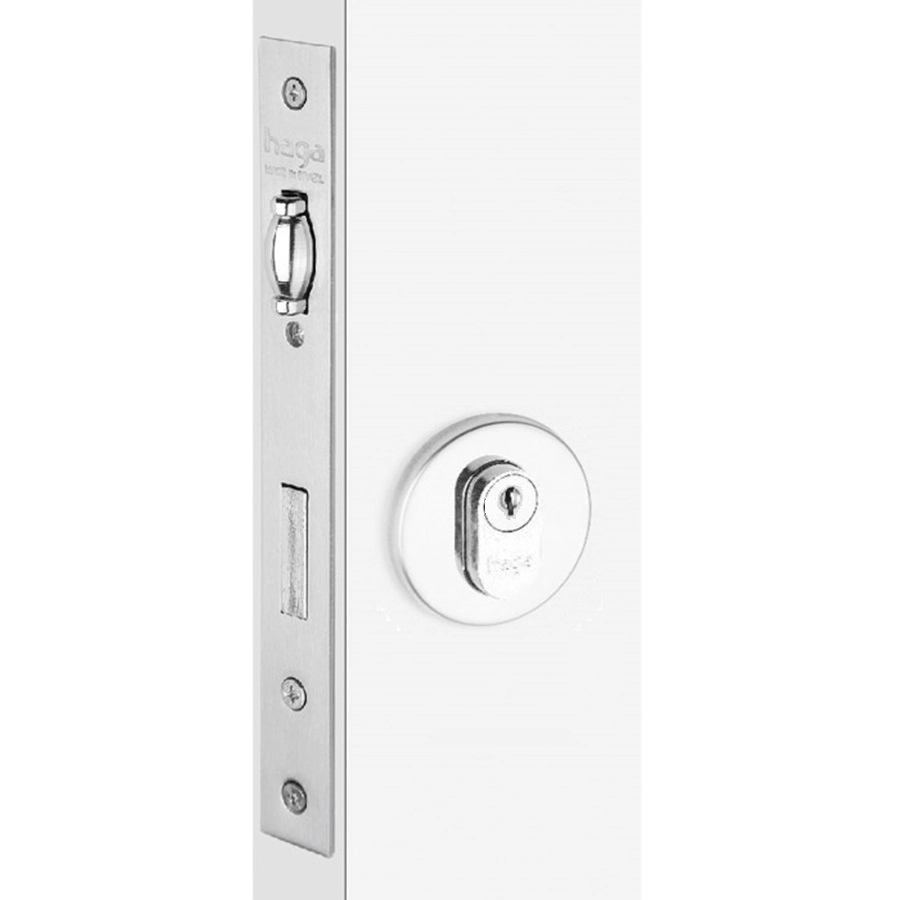 Fechadura Haga - Pivotante - Roseta 528 - Externa - 27952