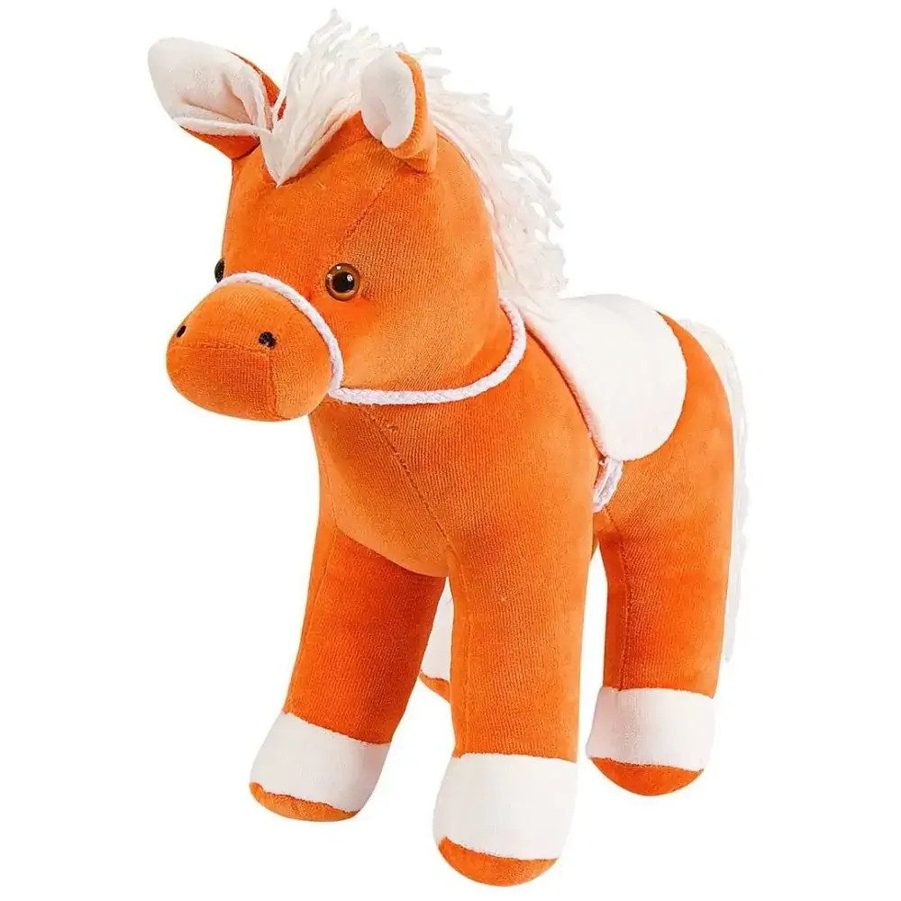 Pelucia Anjos Baby Cavalinho Laranja P