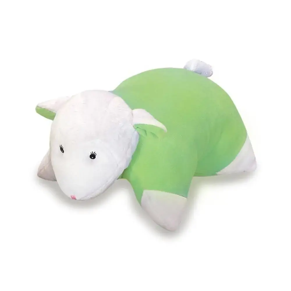 Pelucia Anjos Baby Travesseiro Ovelhinha Verde