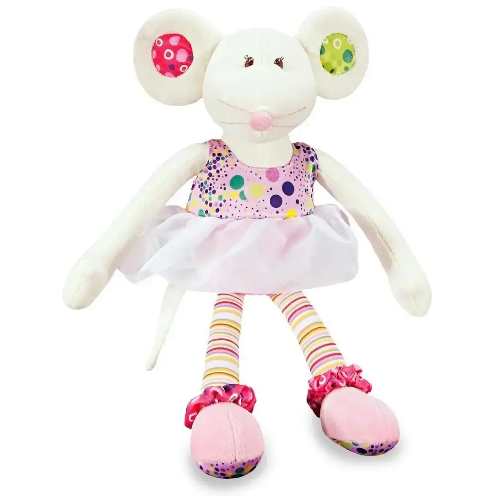Pelucia Anjos Baby Ratinha Bailarina