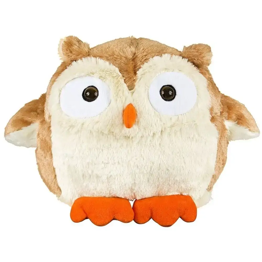 Pelucia Anjos Baby Coruja Bolinha Caramelo